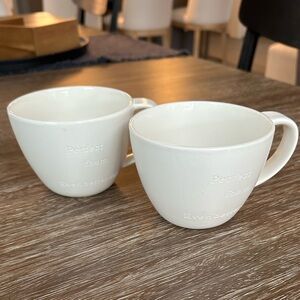 STARBUCKS Set of 2 “Perfect Foam Even Better Day” Mugs
